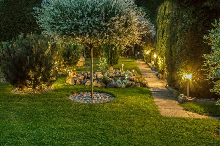 Landscape lighting in DFW