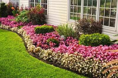 how to build a flower bed