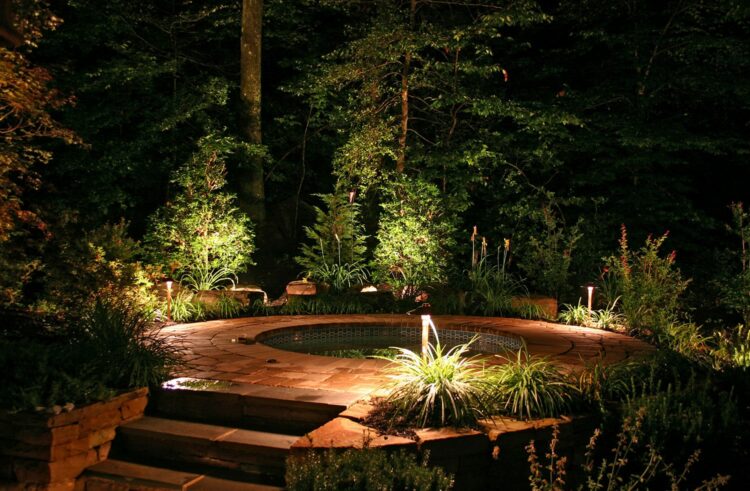 How Much Does Landscape Lighting Cost? - Ryno Lawn Care, LLC