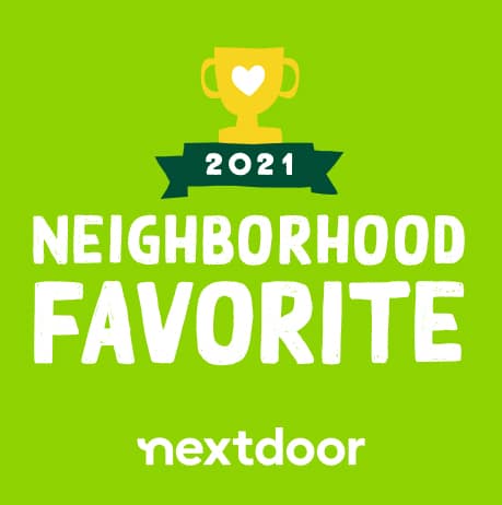 Neighborhood Favorite Award! 2021 Nextdoor Winner