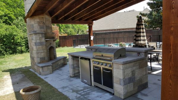 outdoor kitchen little elm tax incentive